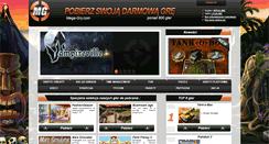 Desktop Screenshot of mega-gry.com